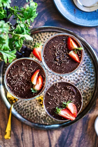 Silken Tofu Chocolate Pudding
