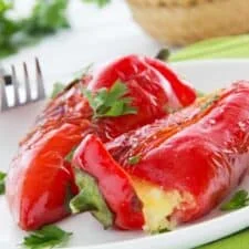 Greek Stuffed Peppers with Feta Cheese Recipe