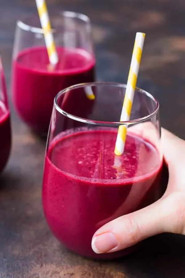 Cherry Beet Smoothies