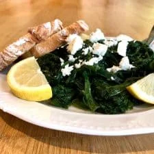 Horta (Boiled Greek Wild Leafy Greens)