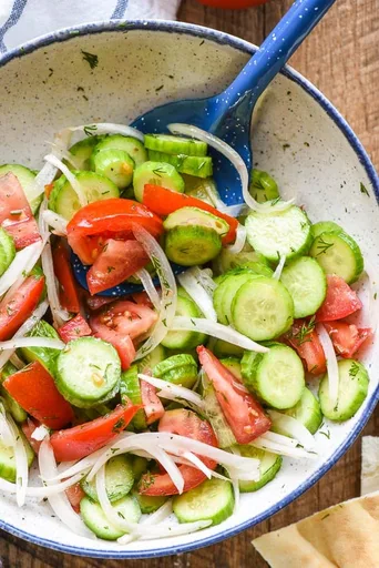Ensalada de Pepino y Tomate