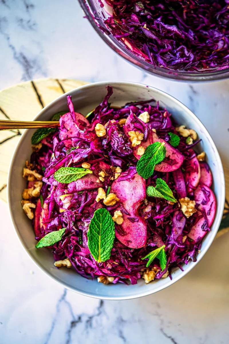 Cabbage Apple Salad