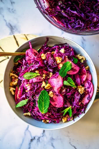Cabbage Apple Salad