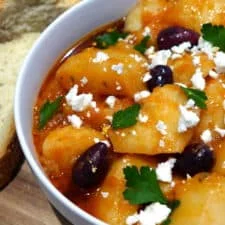 Country-style Greek Potato stew recipe (Patates Yahni)