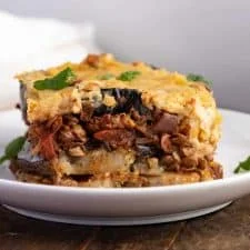 Vegan Moussaka with Lentils