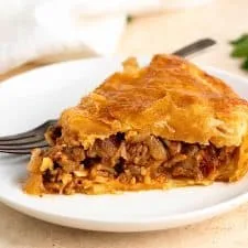 Empanada de carne griega (Kreatopita)
