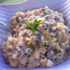 Ensalada de patata (patatosalata griega)