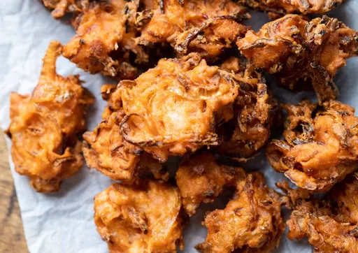 Pakoras de cebolla