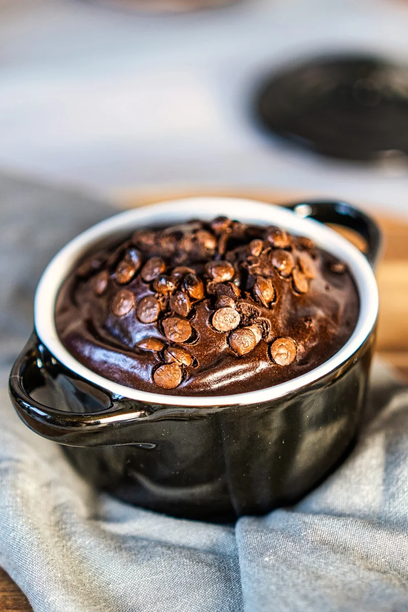 Cottage Cheese Chocolate Mug Cake