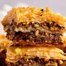 Easy Chocolate Baklava recipe