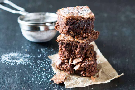 Chickpea Flour Brownies (Besan Brownies - naturally gluten free)
