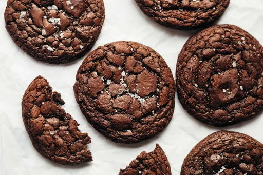 Extra Fudgy Chocolate Brownie Cookies