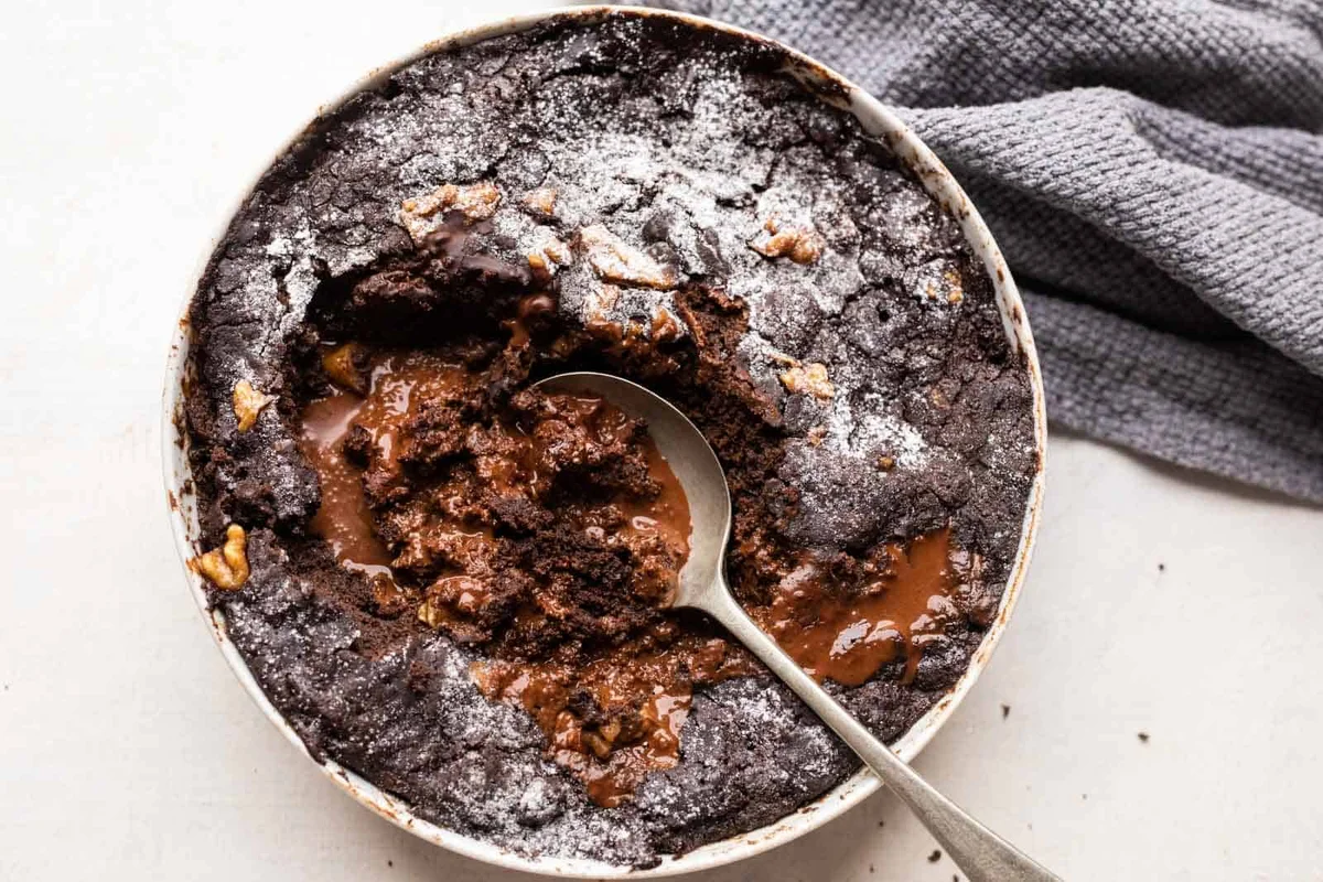 Gâteau-pudding au chocolat sans œufs
