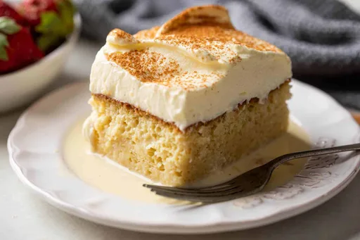 Eggnog Tres Leche - 3 Milk Cake