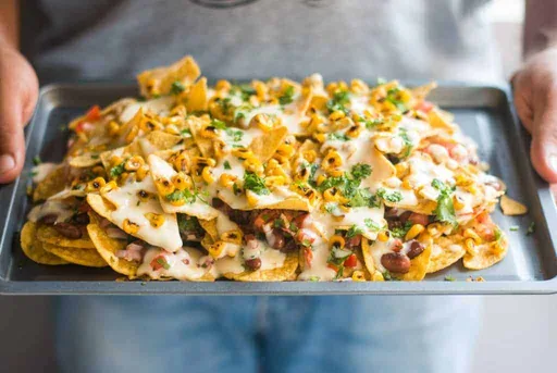 Fuente de nachos cargados infalible