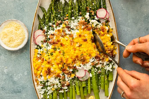 Asparagus Egg Mimosa Salad