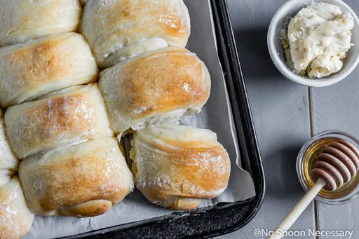 Honey Butter Parker House Rolls