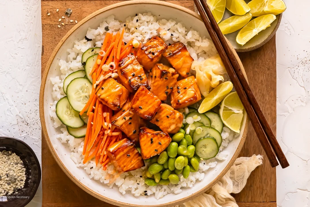 Salmon Sushi Bowls
