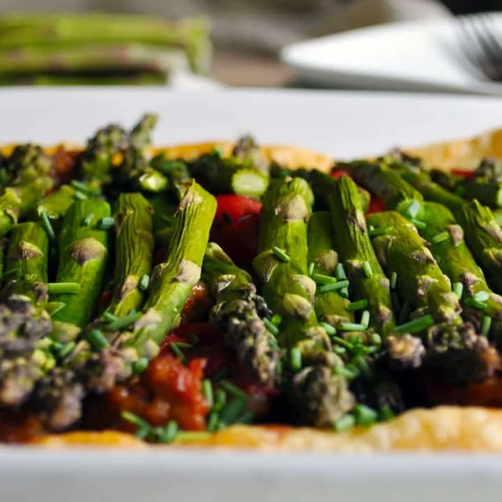 Savory Tart with Sausage, Vegetables & Cheese