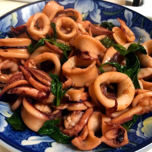 Three Cup Squid