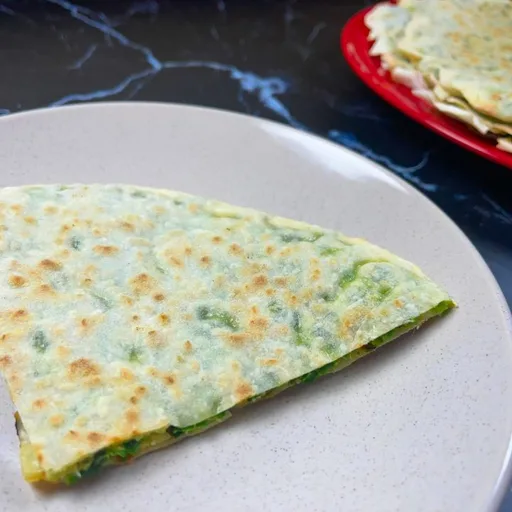 Chinese Garlic Chives Pancakes