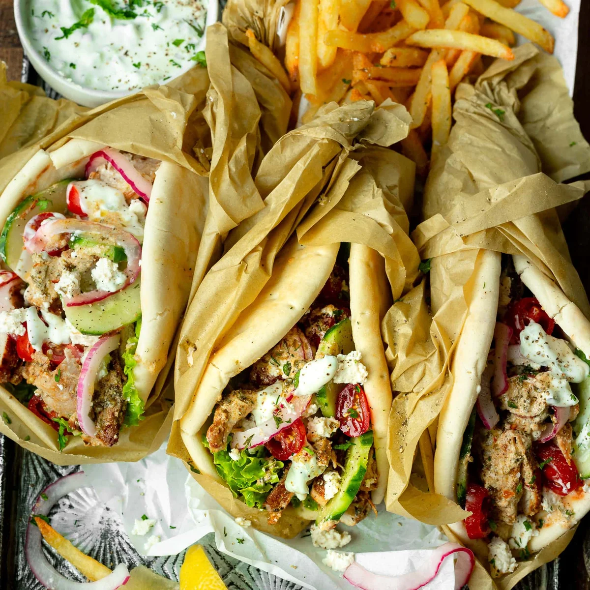 Chicken Gyros