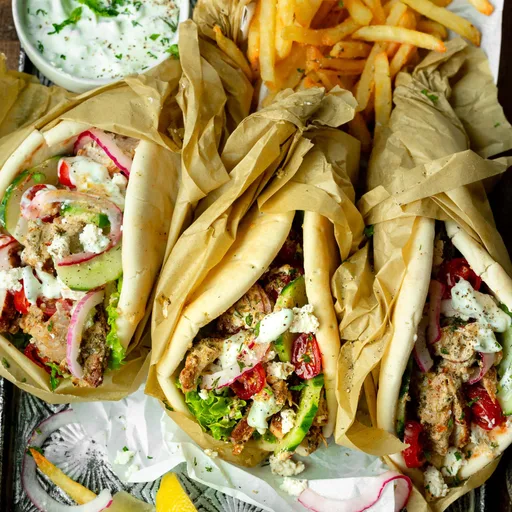 Gyros de pollo