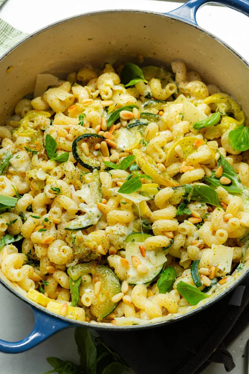Cheesy Zucchini Pasta