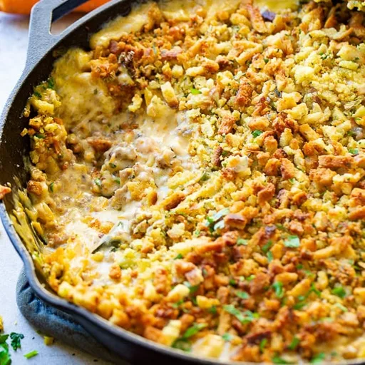 Zucchini Sausage Casserole