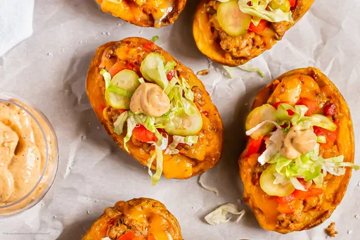 Stuffed Potato Skins