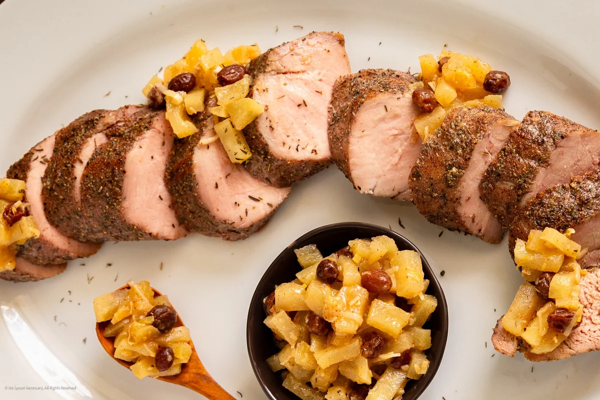 Pork Tenderloin with Apples