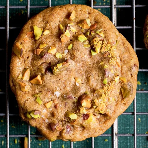 Chocolate Chip Pistachio Cookies