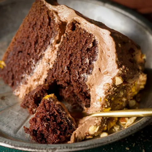 Pastel de chocolate especiado