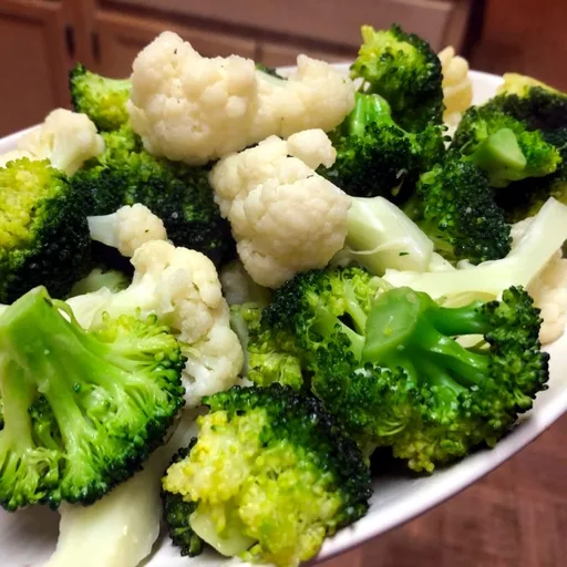 Receta de salteñado de brócoli y coliflor
