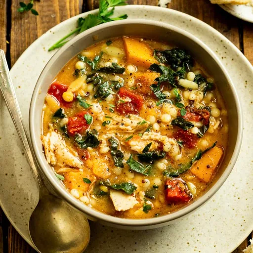 Estofado de pollo saludable