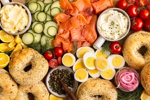 Bagel and Lox Brunch: Breakfast Charcuterie