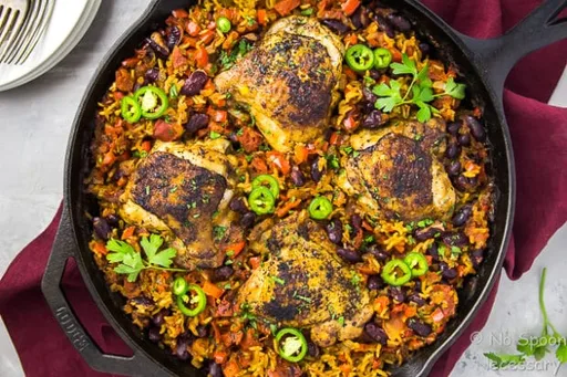 Cajun Chicken with Red Beans & Rice