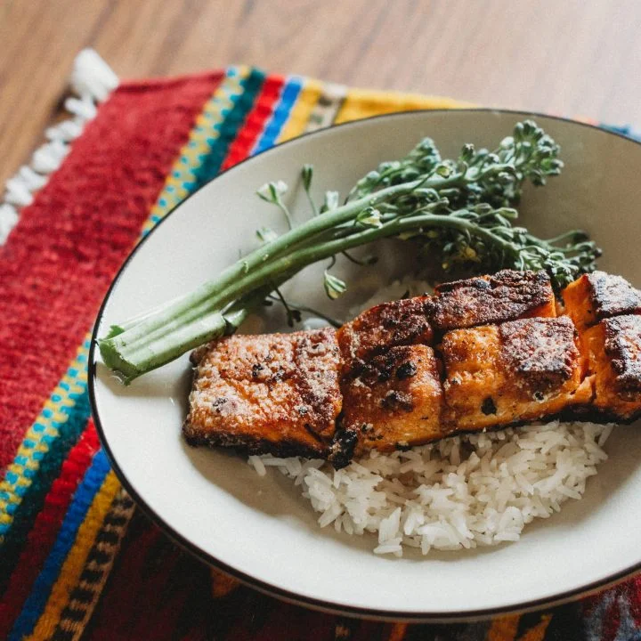 Pan Fried Honey Teriyaki Salmon Fillet Recipe