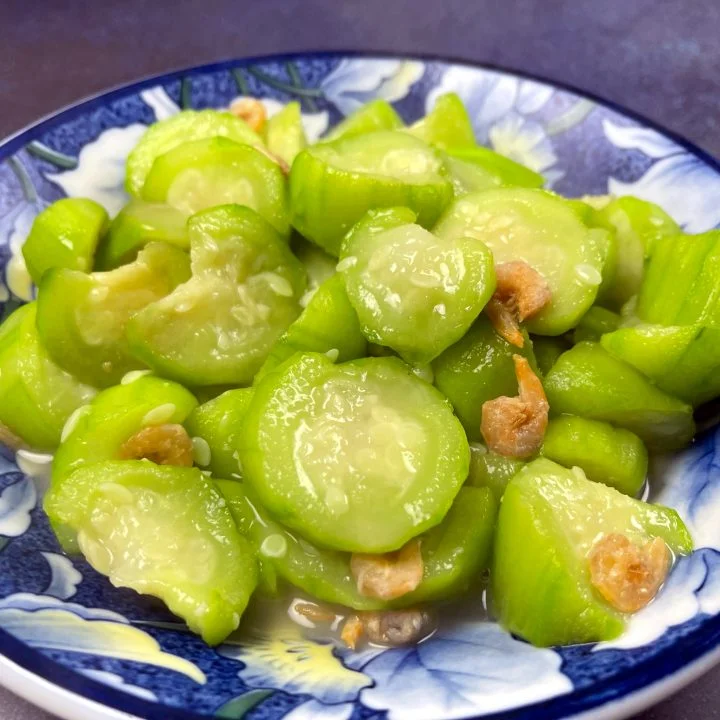 Stir Fry Luffa (Si Gua, Silk Melon) Recipe
