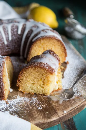 Bizcocho Bundt de limón