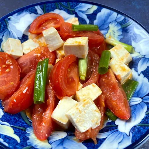 Tomato Tofu Stir Fry Recipe