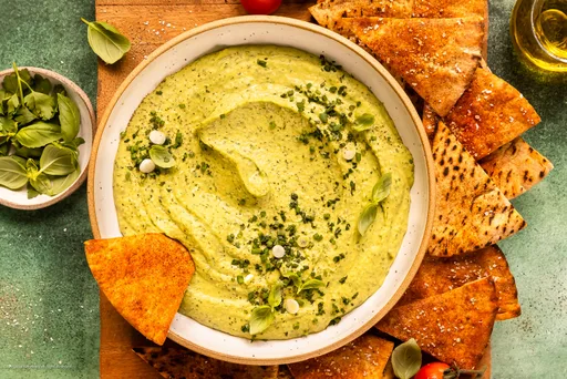 Hummus Green Goddess con Hierbas