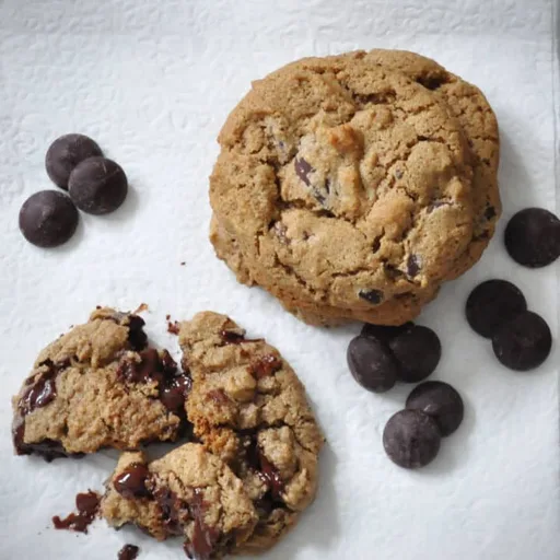 Gluten Free Chocolate Chip Ginger Cookies