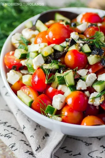 Ensalada mediterránea de tomate