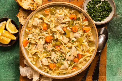 Rotisserie Chicken Noodle Soup