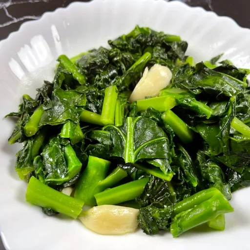 Receta de Brócoli Chino Salteado con Ajo