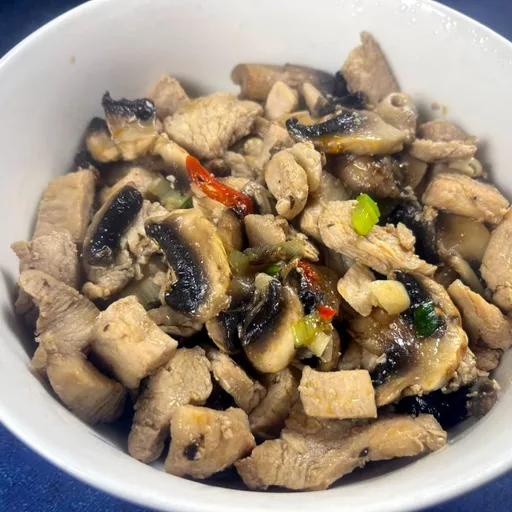 Easy Turkey and Mushroom Stir Fry