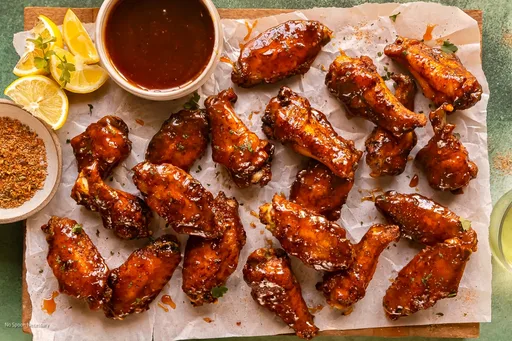 Alitas de pollo al estilo cajún