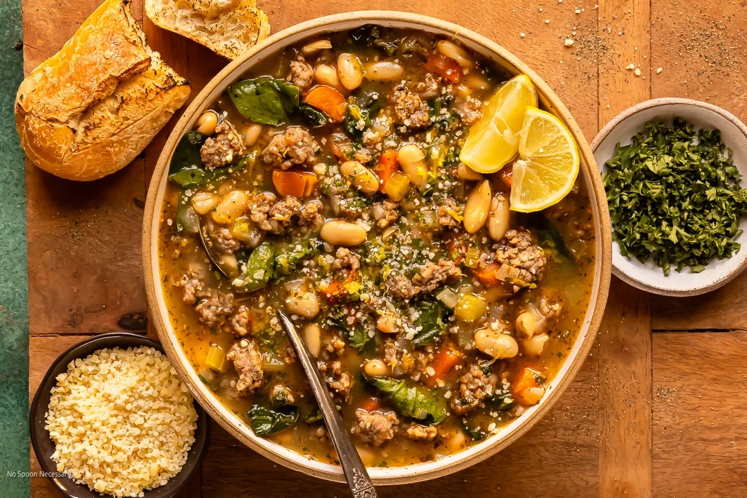 Cannellini Bean and Sausage Soup