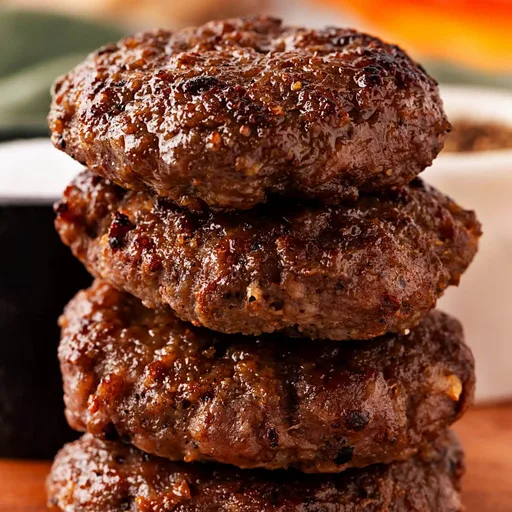 Hamburguesas de salchicha para el desayuno
